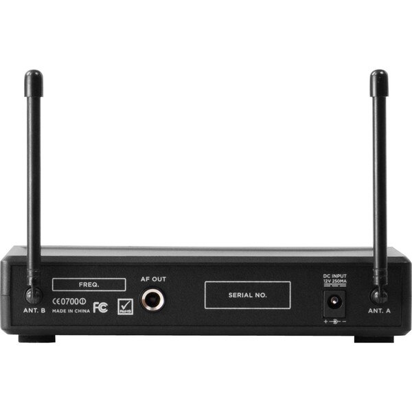 Main product image for Gemini UHF-02M-S12 517.6+521.5 MHz Dual Channel UHF Wireless Handheld System235-120